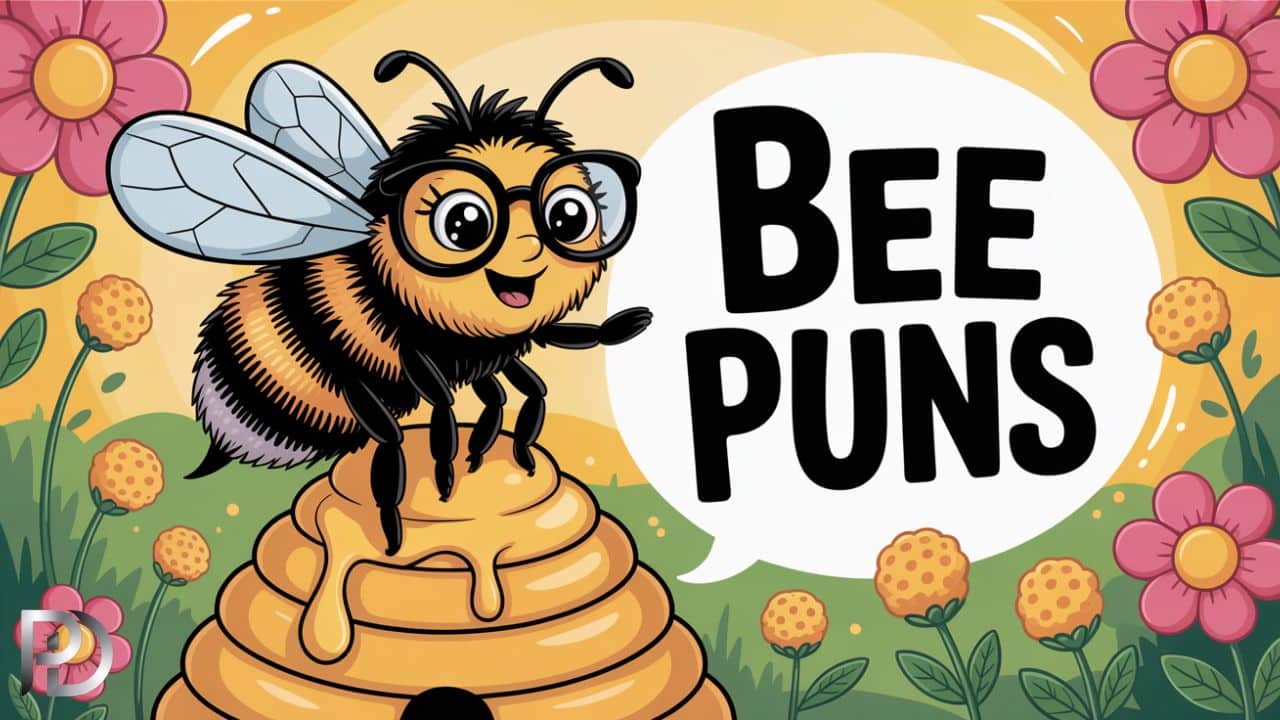 280 Buzz-Worthy Bee Puns To Sweeten Your Conversations
