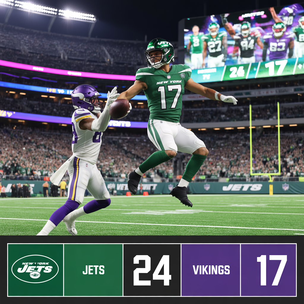 New York Jets Vs Minnesota Vikings Match Player Stats: Key Performances & Insights